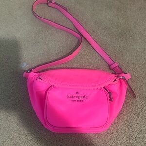 Kate Spade Neon Pink Crossbody Bag